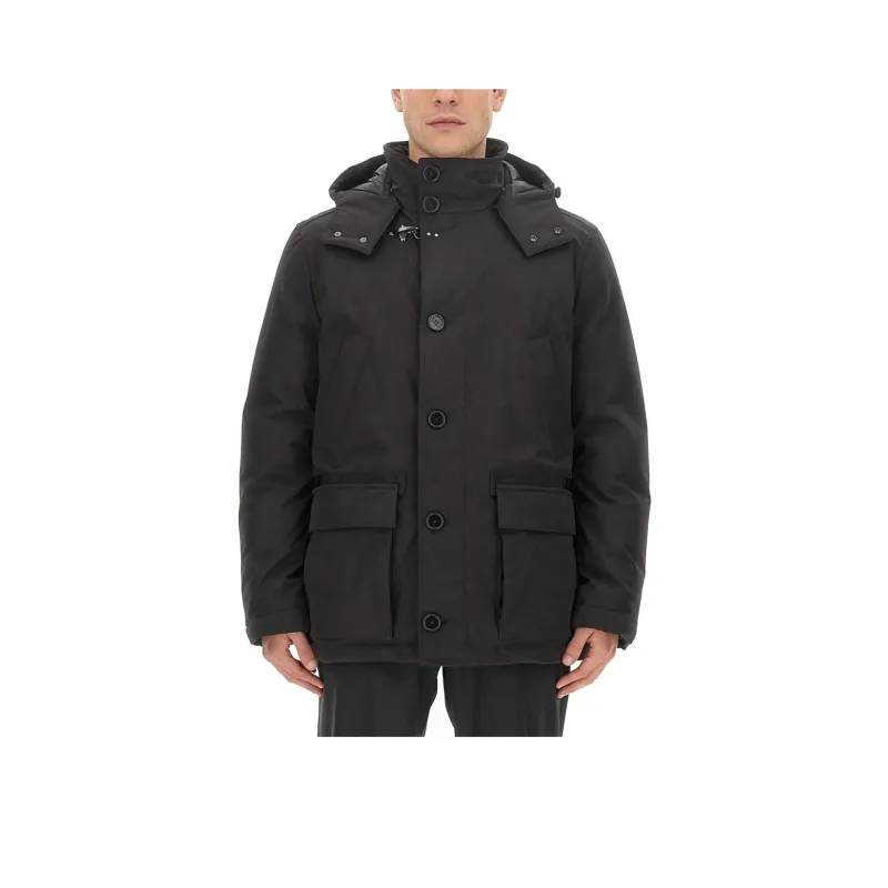 FAY Slouch hood Padded Jacket-0