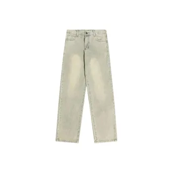 WELTER EXPERIMENT Jeans Unisex Yellow Mud