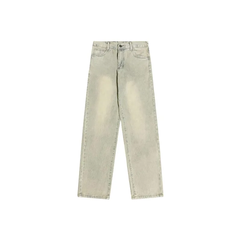 WELTER EXPERIMENT Jeans Unisex Yellow Mud-0