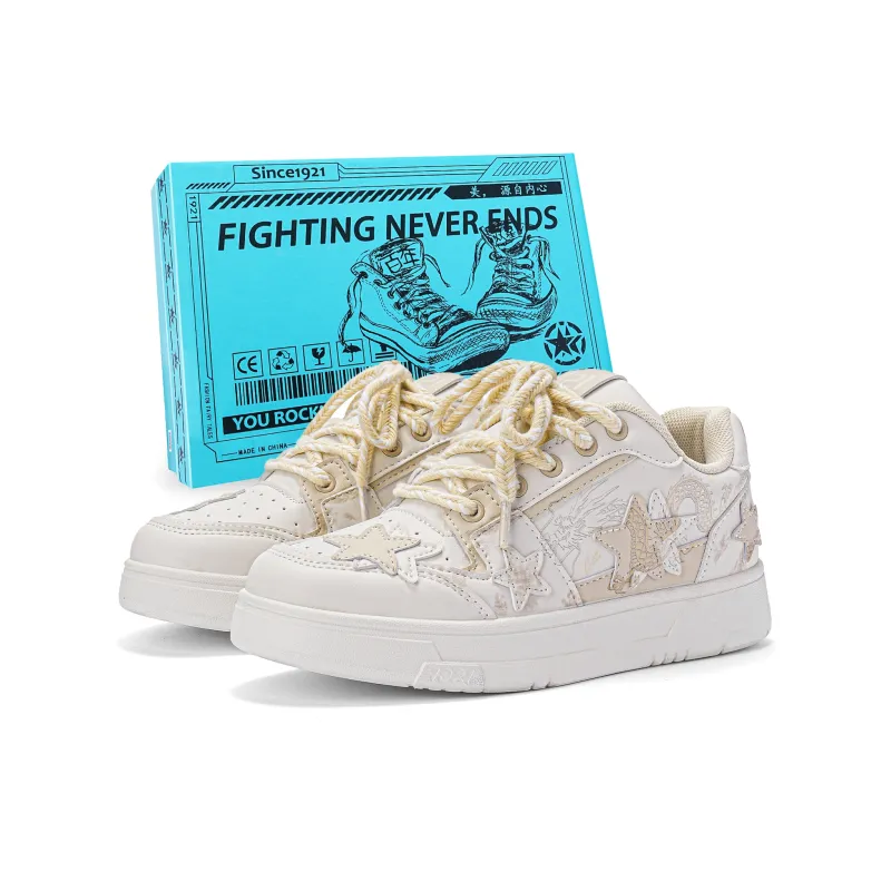 DOUBLE STAR 88 Low Top Skateboard Shoes Unisex-26