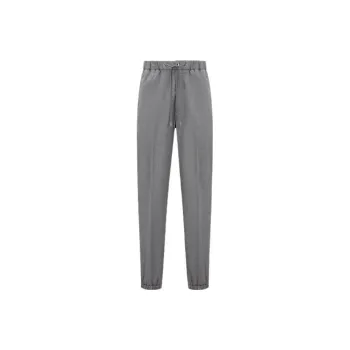Moncler Knitted Sweatpants Men Gray