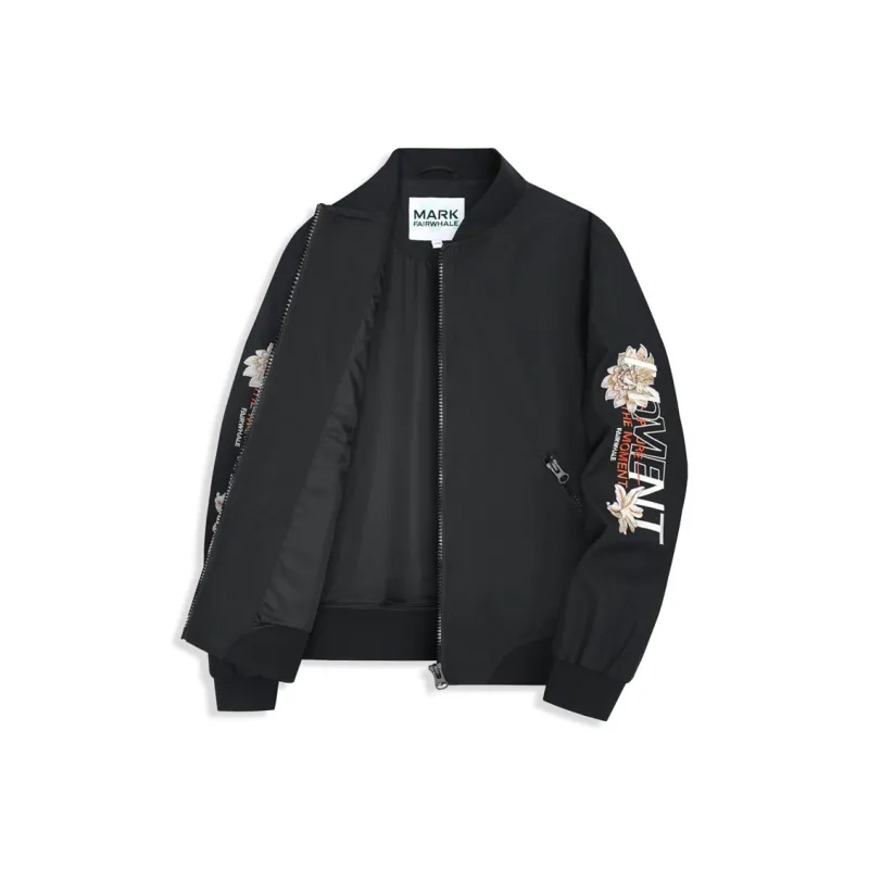 FAIRWHALE Jackets Coats Men's Pure Black-0