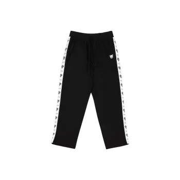 Wild Child Club Knitted Sweatpants Unisex Black