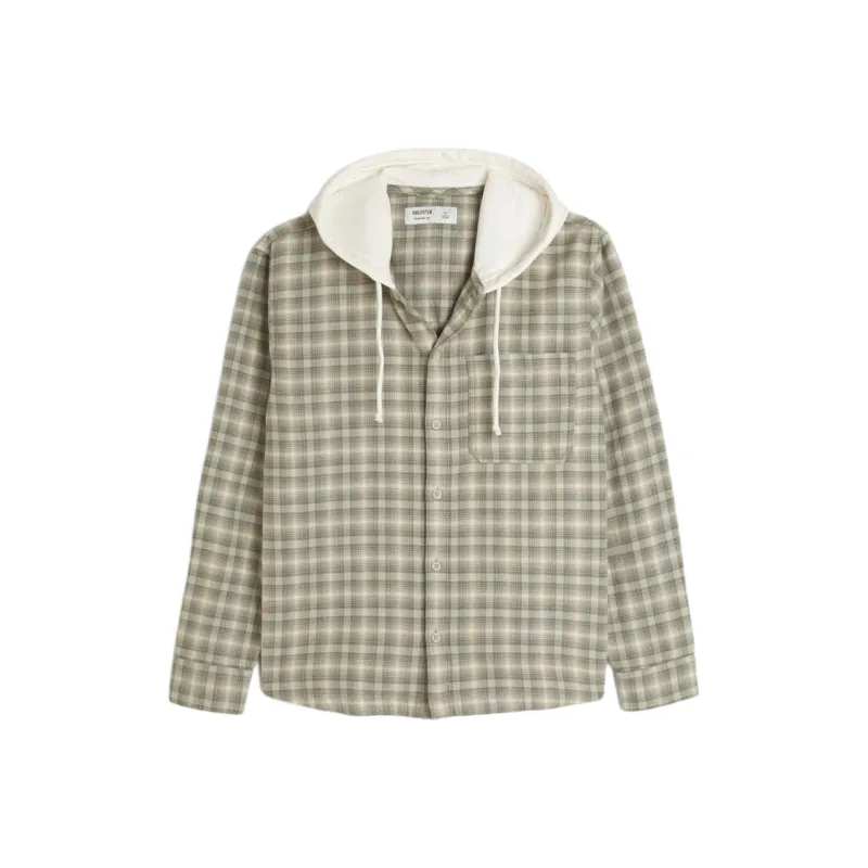 Hollister Jackets & Coats Men's Light Green-1
