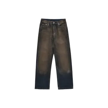 MT99 Jeans Unisex Yellow Mud Blue
