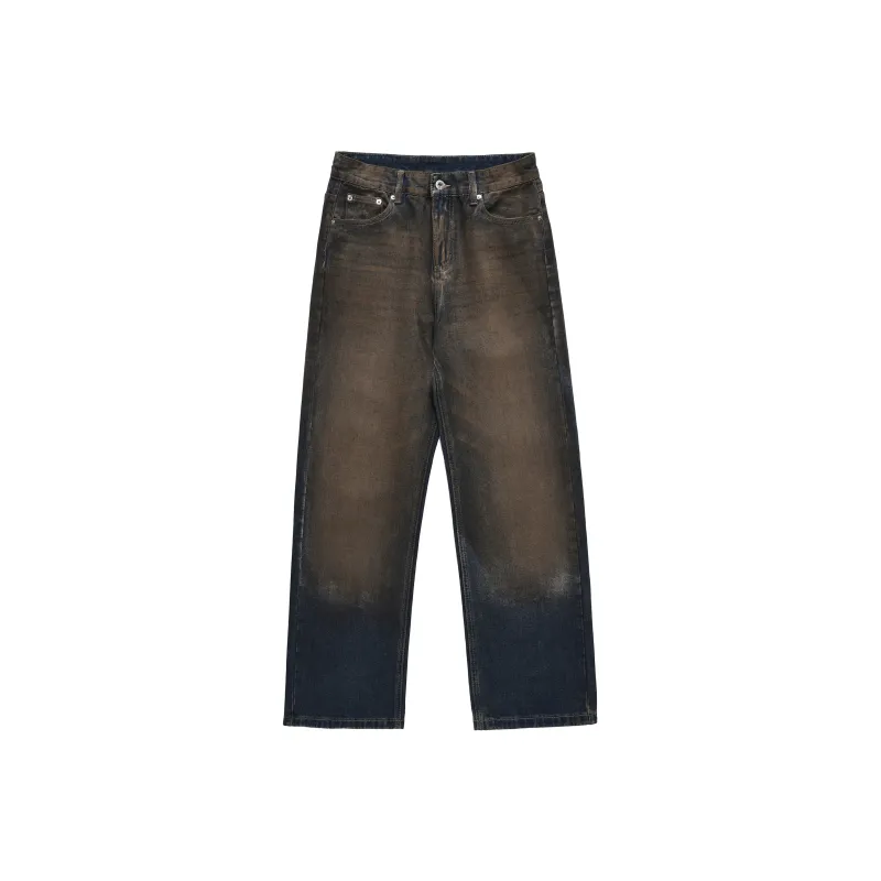 MT99 Jeans Unisex Yellow Mud Blue-0
