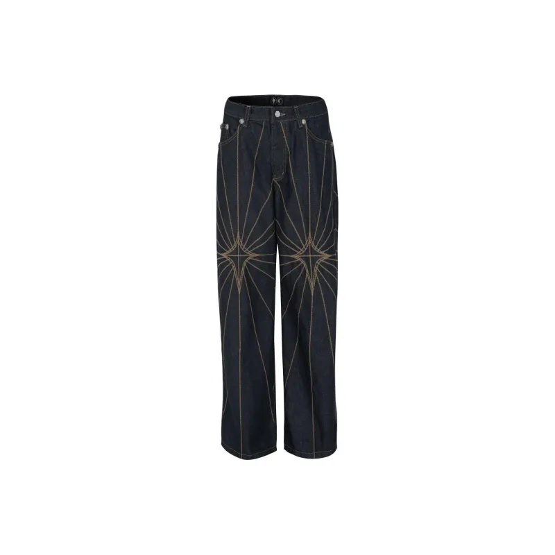 THUG CLUB Rise Jeans-0