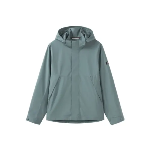 AIGLE Jackets Men Marble Blue
