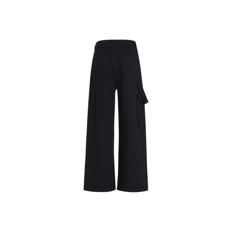 OROI Cargo Pants Women's Black-1