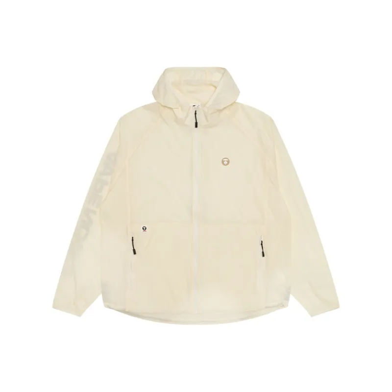 Aape By *A Bathing APE® Moonface Logo Windbreaker Jacket-4