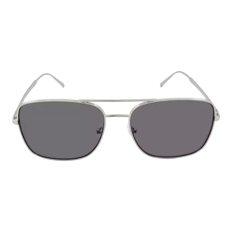 CALVIN KLEIN Metal Aviator Sunglasses Unisex Silver-0