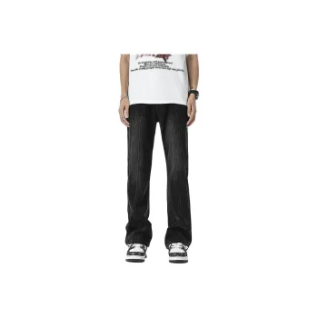 【dme】 Jeans Men's Black Gray Color