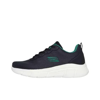 Skechers BOBS Sport B Fle Low Top Running Shoes Men's Black