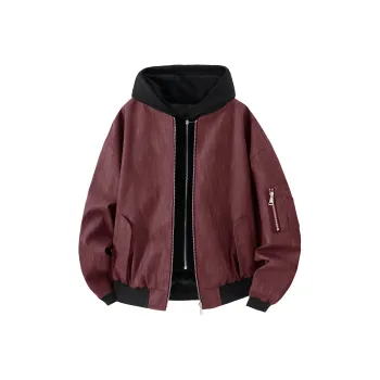 URBAN AUTHENTIC Jackets Coats Unisex Red