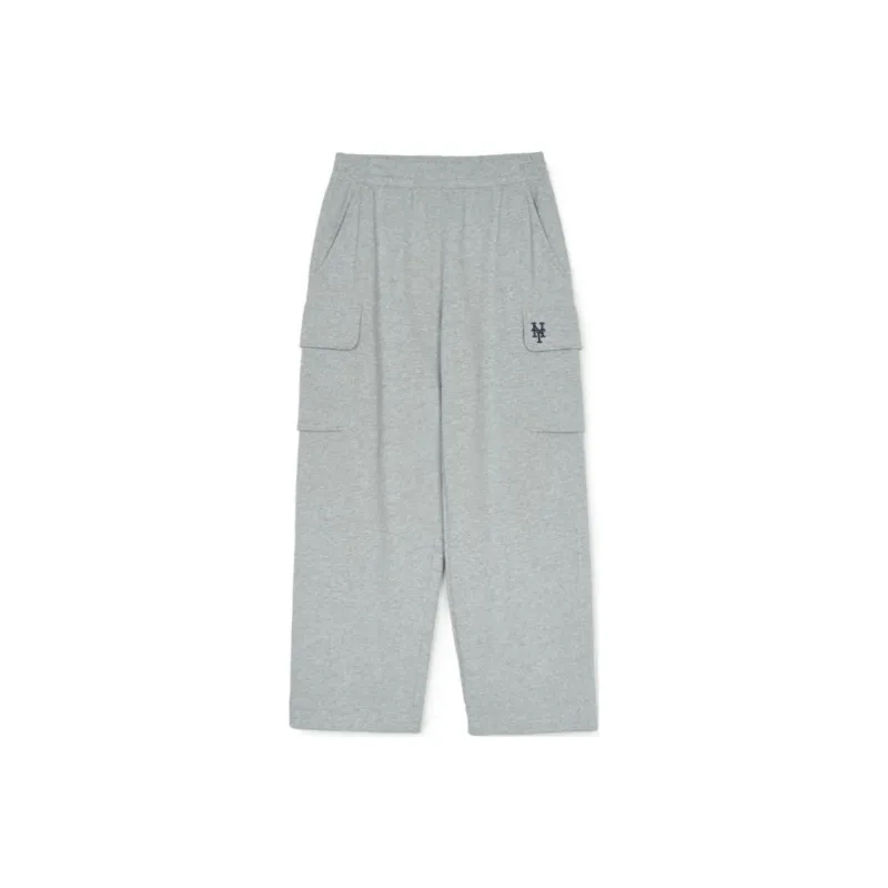 MLB New York Mets Cargo Pants Unisex Mixed Color Gray-0