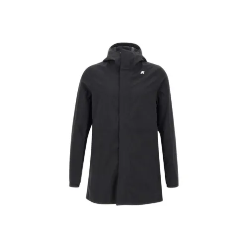 K WAY Jackets & Coats Men's Black