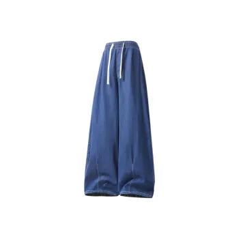 YINLEI Jeans Unisex Blue
