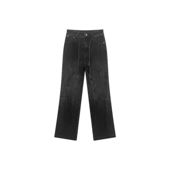 Bosieagender Jeans Unisex Denim Black