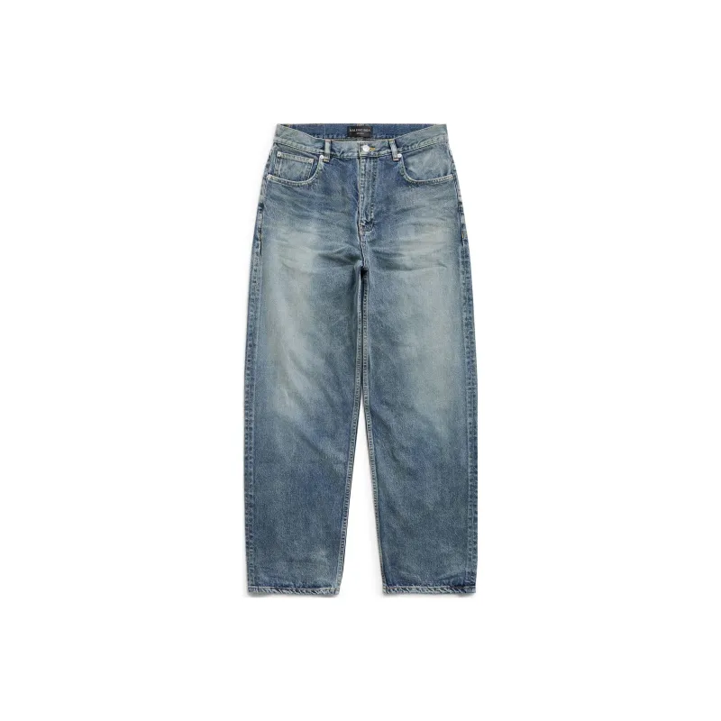 Balenciaga FW23 Jeans Loose Fit Unisex Blue-0
