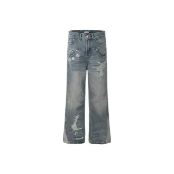 NOOING Jeans Unisex Blue