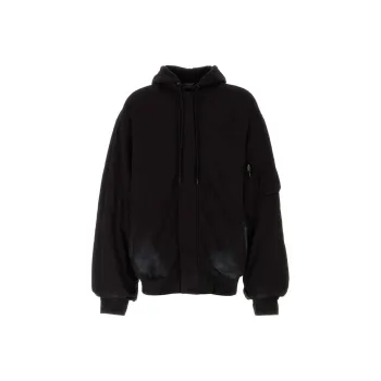 Balenciaga Logo print Padded Jacket