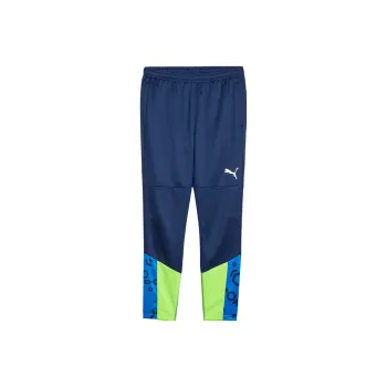 PUMA IndividualCUP Knitted Sports Pants Men's Navy Blue-Green