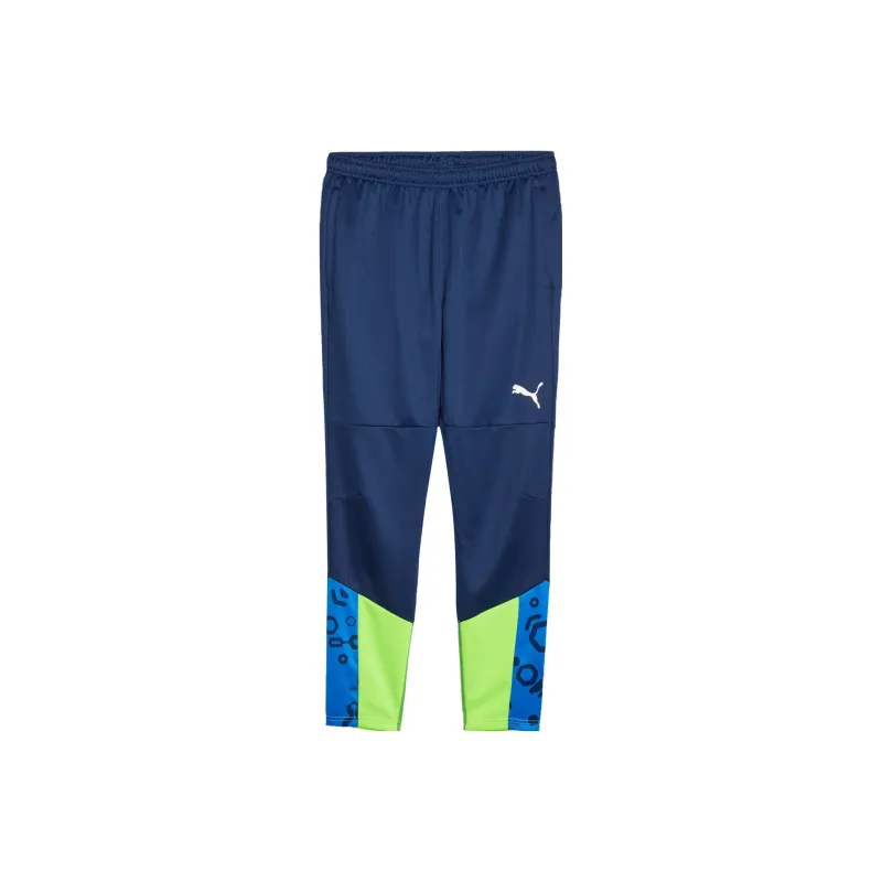 PUMA IndividualCUP Knitted Sports Pants Men's Navy Blue-Green-0