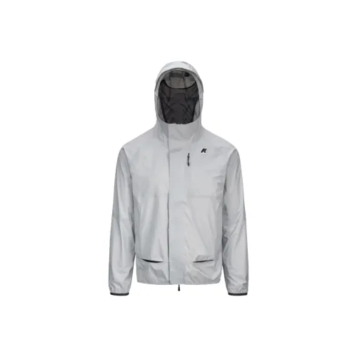 K WAY Jackets & Coats Unisex Blue Gray