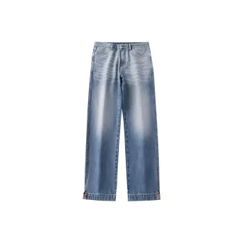 FAIRWHALE Jeans Unisex Blue White