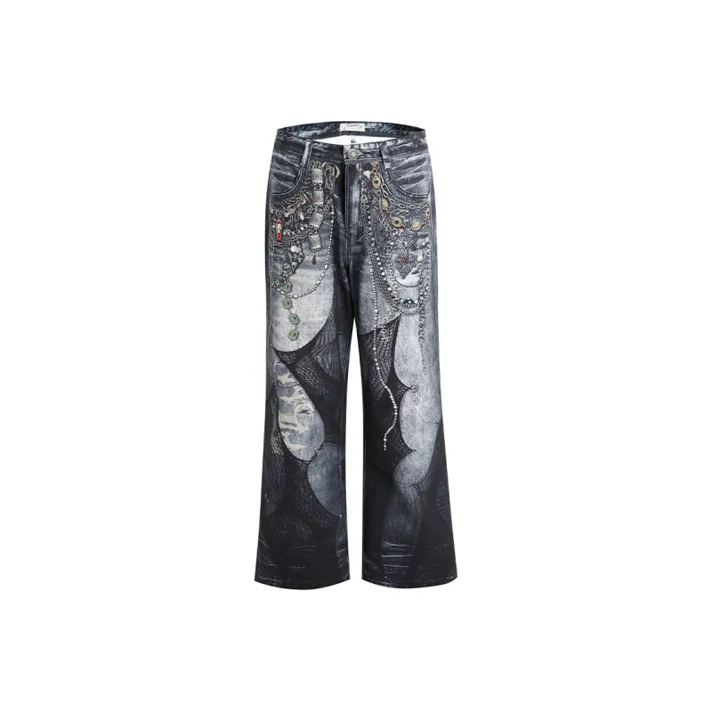 DND4DES Jeans Unisex Blue-0
