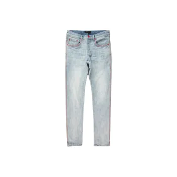 PURPLE BRAND Light Indigo Red Pop Jean ''