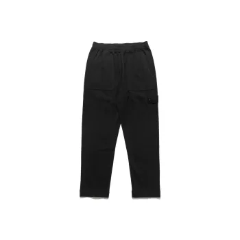 STONE ISLAND STONE ISLAND SS23 GHOST PIECES Knitted Sweatpants Men Black
