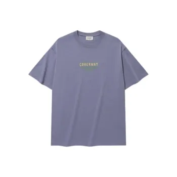 COVERNAT T Shirts Men Purple
