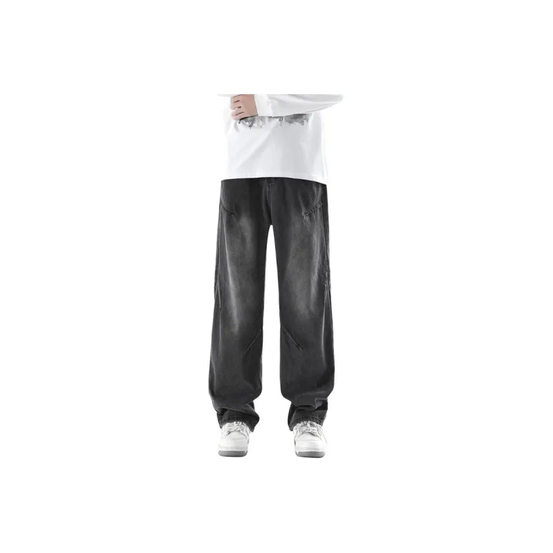IJRJ Jeans Unisex Black Gray Color-0