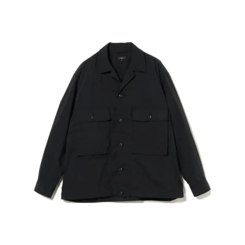 Beams Jackets Coats Men's Black-0