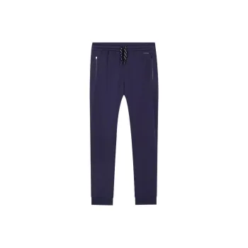 Zzegna SS23 Knitted Sweatpants Men's Marine Blue
