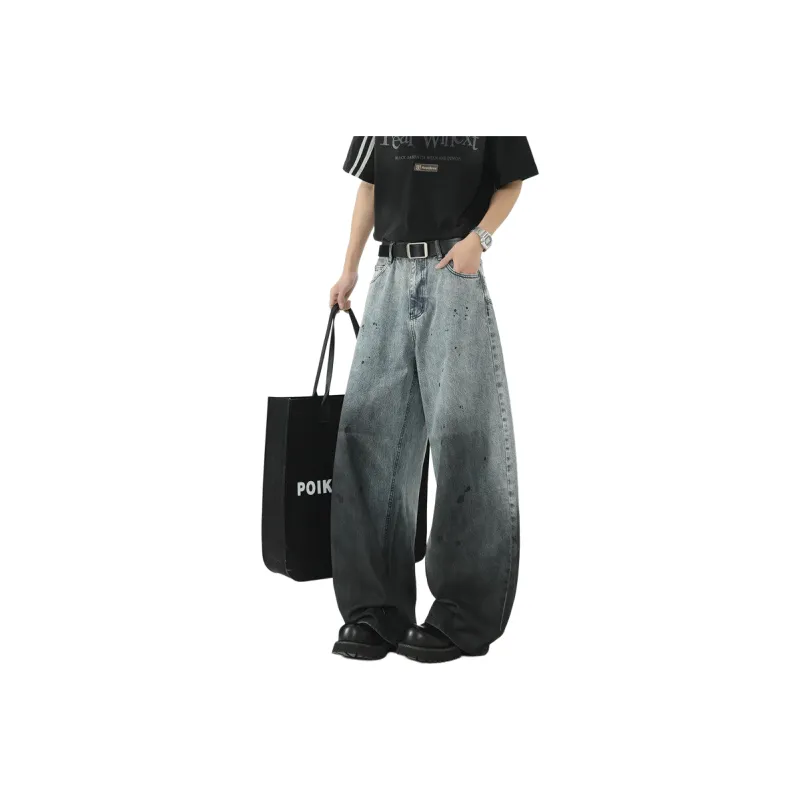 TELENT Jeans Unisex Blue Gray-0