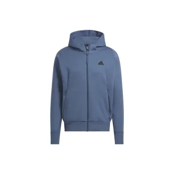 Adidas Z.N.E. Premium Full-Zip Hooded Track Jacket Jackets Coats Men's Dark Blue