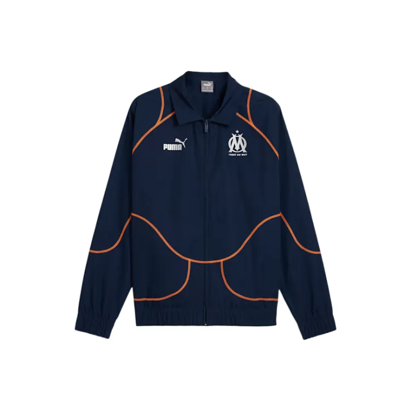 PUMA OLYMPIC MARSEILLE FW24 Jackets & Coats Men's Marine Blue-0