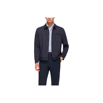 GOLDLION Jackets Coats Men's Navy Blue