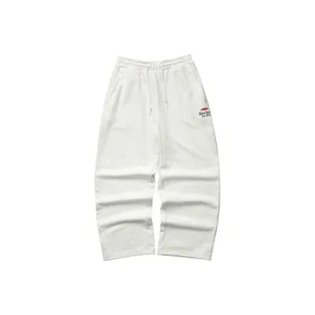 Skechers Colorful Knitted Sports Pants Unisex Light Heather Gray