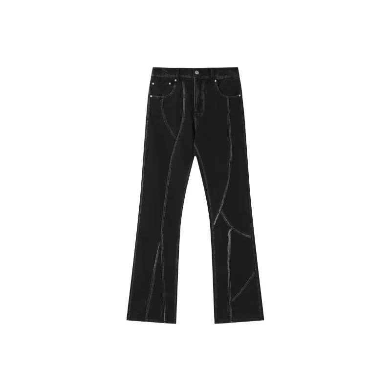 HOKLV Jeans Unisex-6