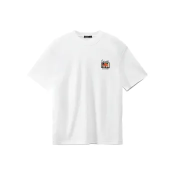 CAISEDI T Shirts Men White