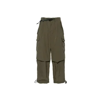 And Wander Belted Ripstop Cargo Trousers
