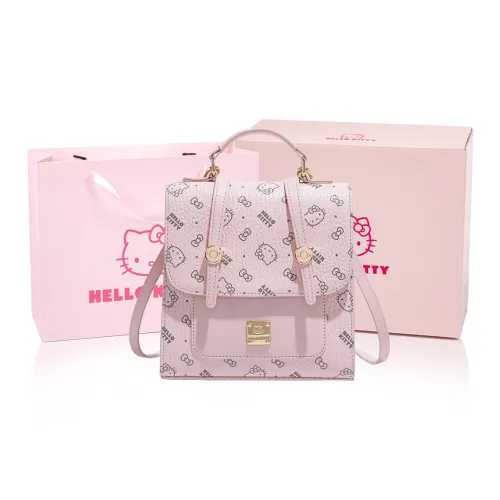 MESUCA Sanrio Hello Kitty Collaboration Kitty Series PU Backpack Women's Multicolor