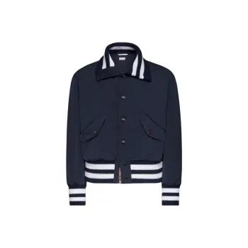 THOM BROWNE 4 Bar Stripe Flight Jacket