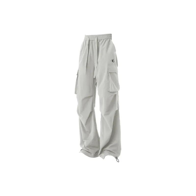 Warrior Ice Silk Quick Dry Summer Draped Cargo Pants Unisex-6