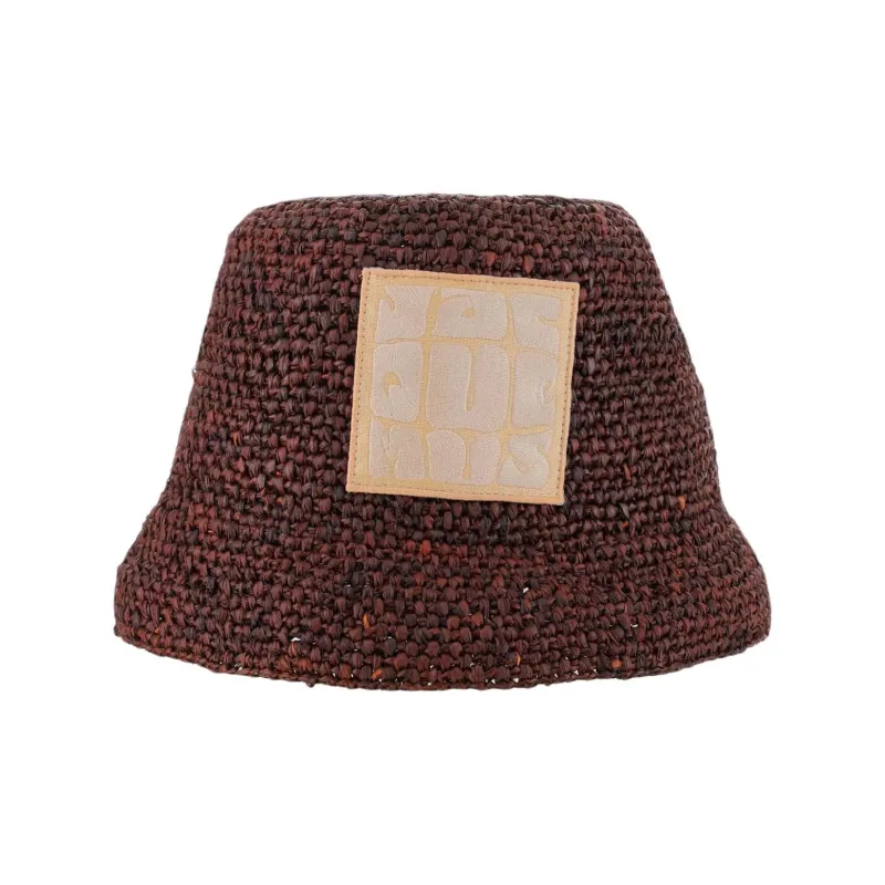 Jacquemus Raffia Bucket Hats Women's Brown-1