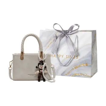 Miss Angel PU Handbag Women's Pink/Silver/Pink