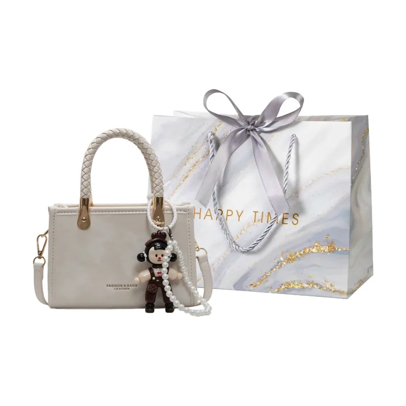 Miss Angel PU Handbag Women's Pink/Silver/Pink-0